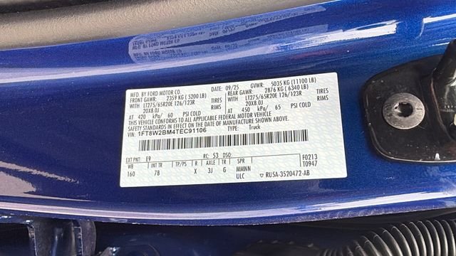 New 2026 Argon Blue Metallic Ford F-250® Platinum® image 36