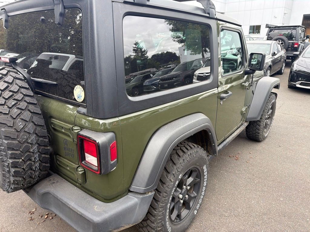 Certified Used 2023 Green Clearcoat Jeep Sport image 3