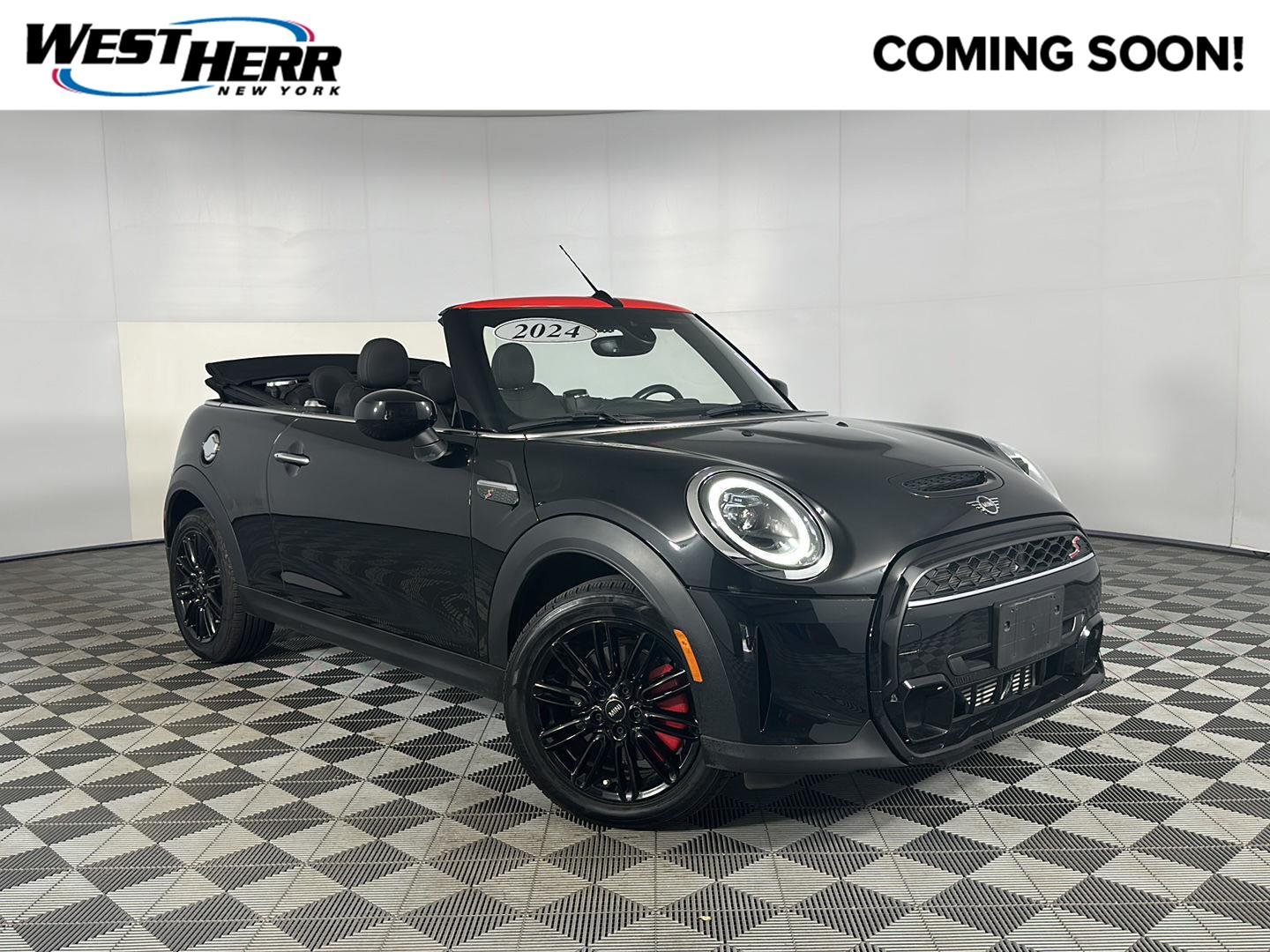 Used 2024 Midnight Black II MINI Cooper S image 1