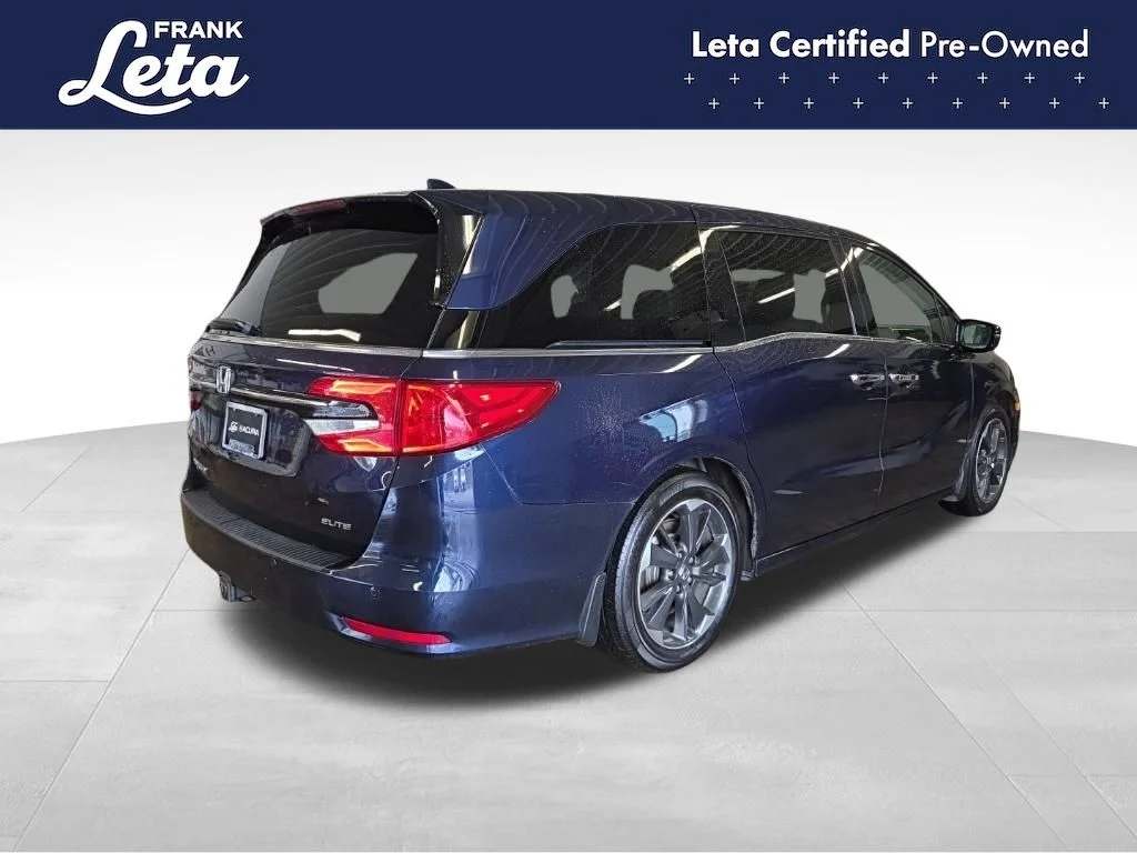 Certified Used 2024 Blue Honda Elite image 6