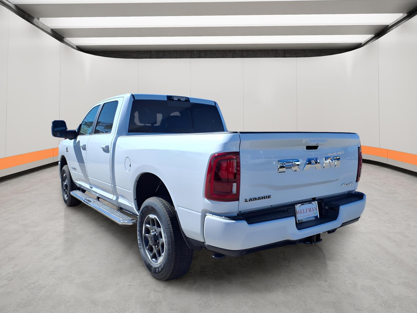 New 2026 Bright White Clear-Coat Exterior Paint RAM Laramie image 4