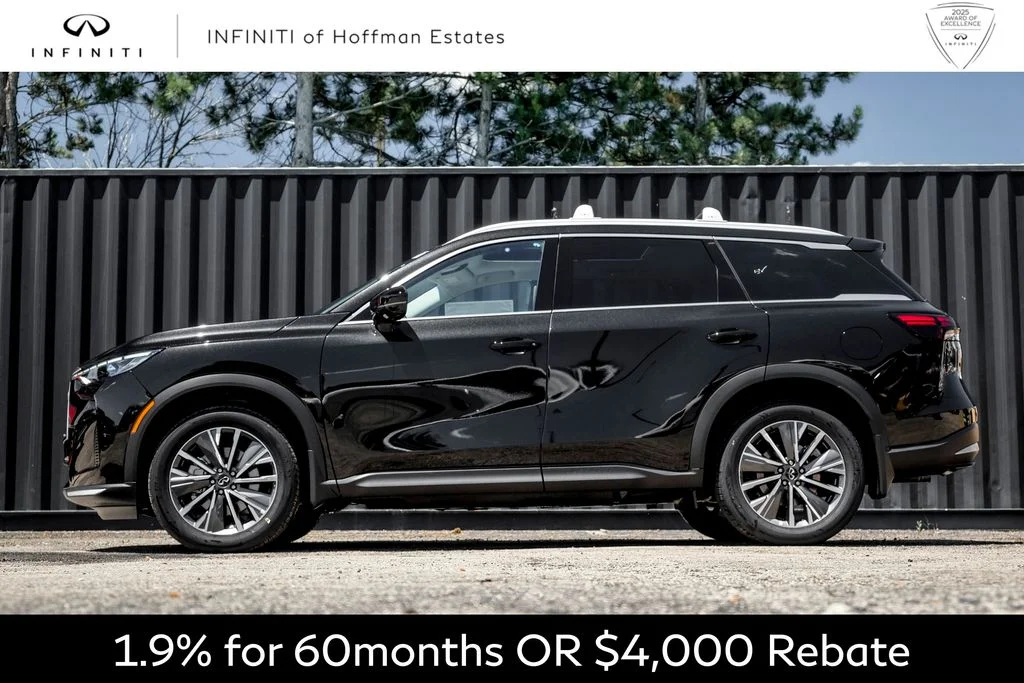 New 2027 MINERAL BLACK INFINITI Luxe AWD image 3