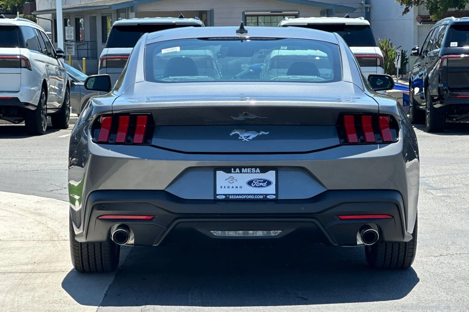 New 2026 Carbonized Gray Metallic Ford EcoBoost® Premium Fastback image 4