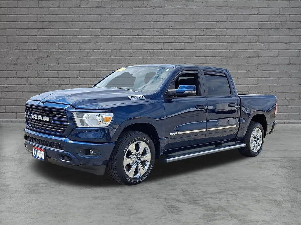 Used 2023 Patriot Blue Pearlcoat Ram Big Horn image 6