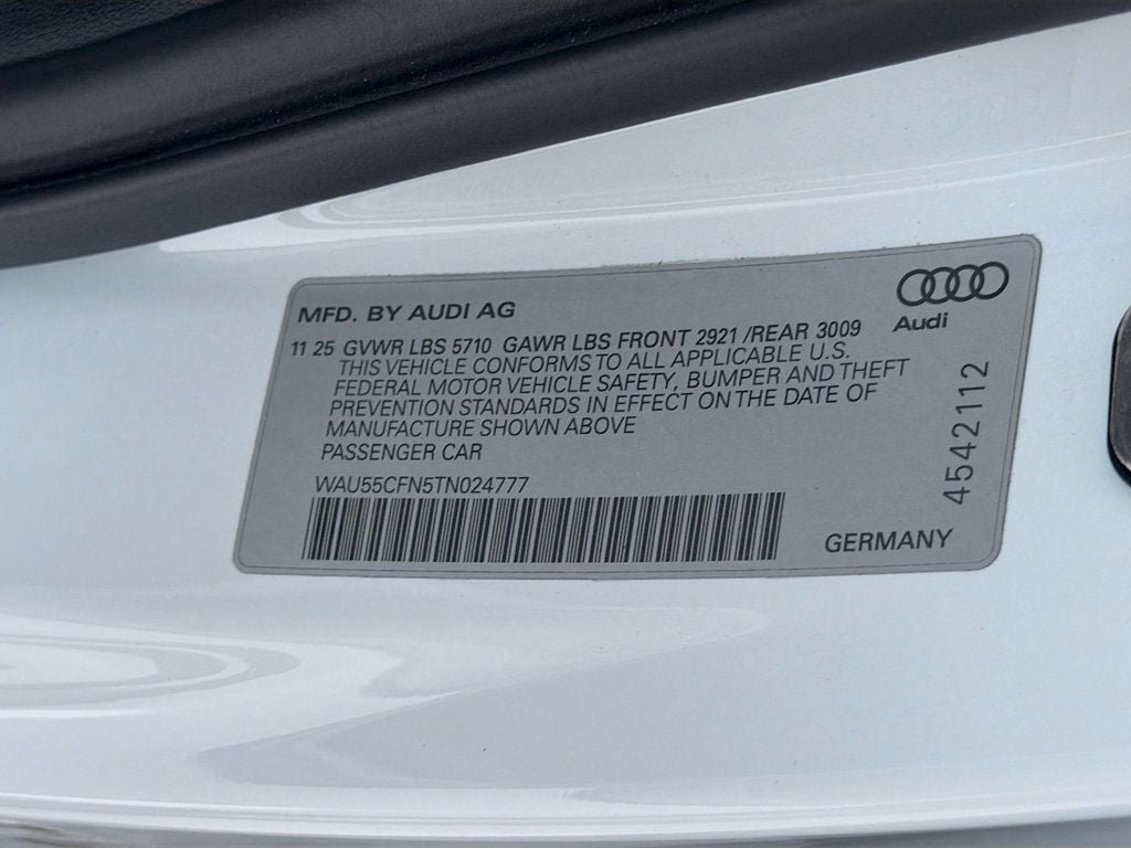 Used 2026 Glacier White Metallic Audi Premium Plus quattro image 34