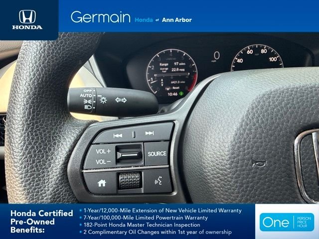Certified Used 2024 Modern Steel Metallic Honda 5DR AWD LX image 22