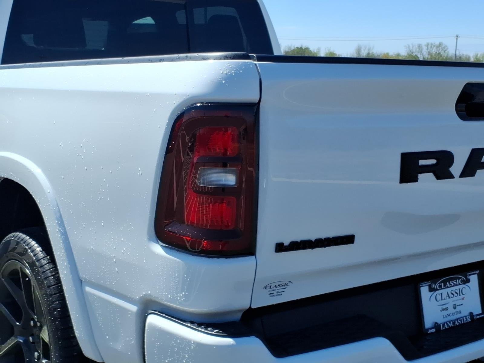 New 2026 Bright White Clear-Coat Exterior Paint RAM Laramie image 16