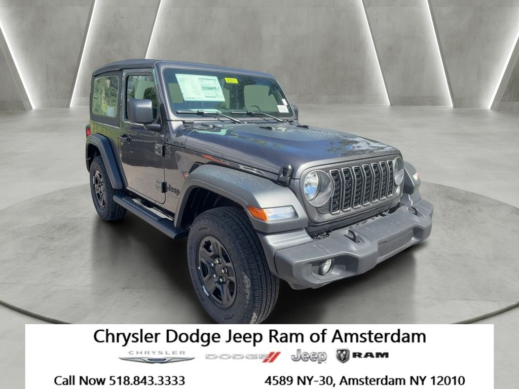 New 2026 Granite Crystal Metallic Clearcoat Jeep Sport image 1