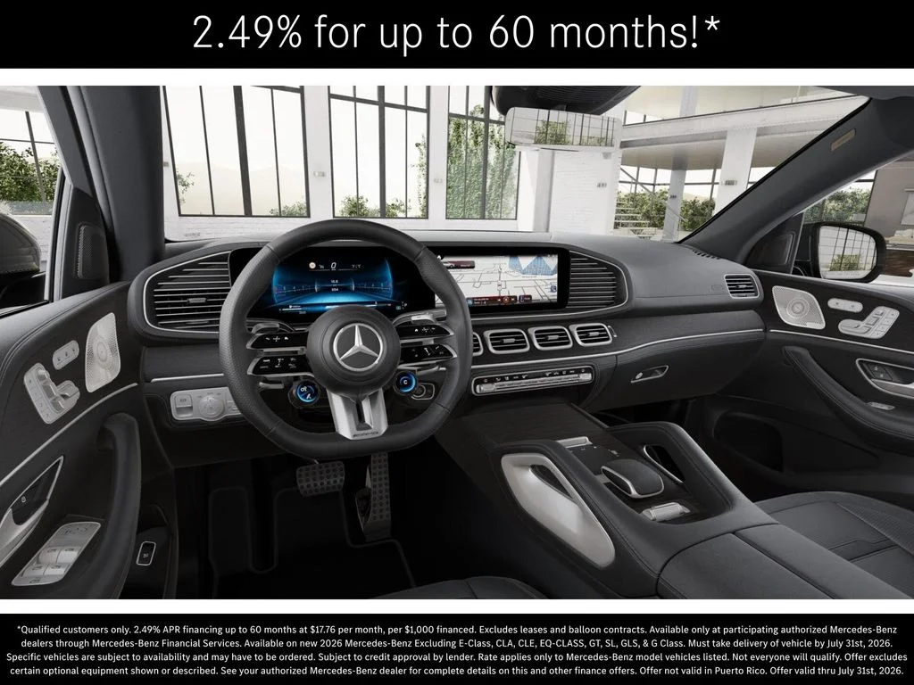 New 2026 MANUFAKTUR Alpine Grey Mercedes-Benz AMG® GLE 53 4MATIC+ Coupe image 3