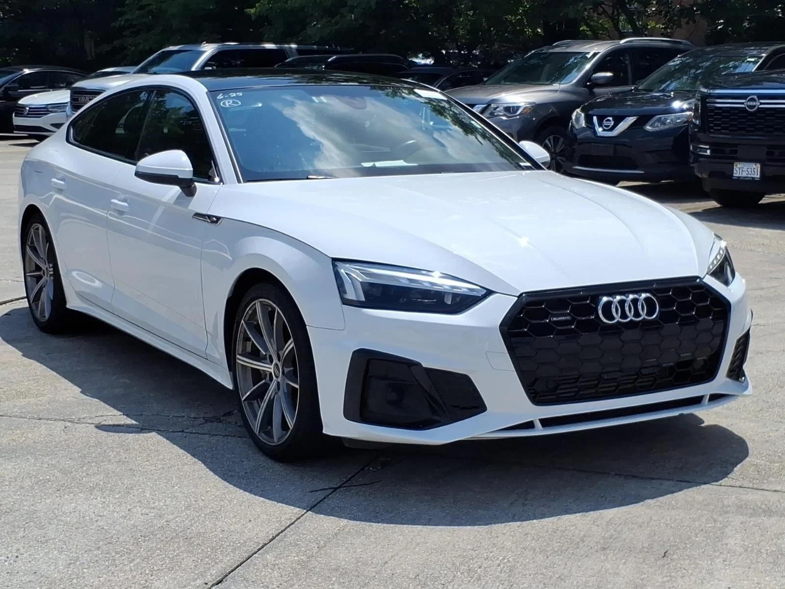 Used 2025 WHITE Audi S line Premium image 5
