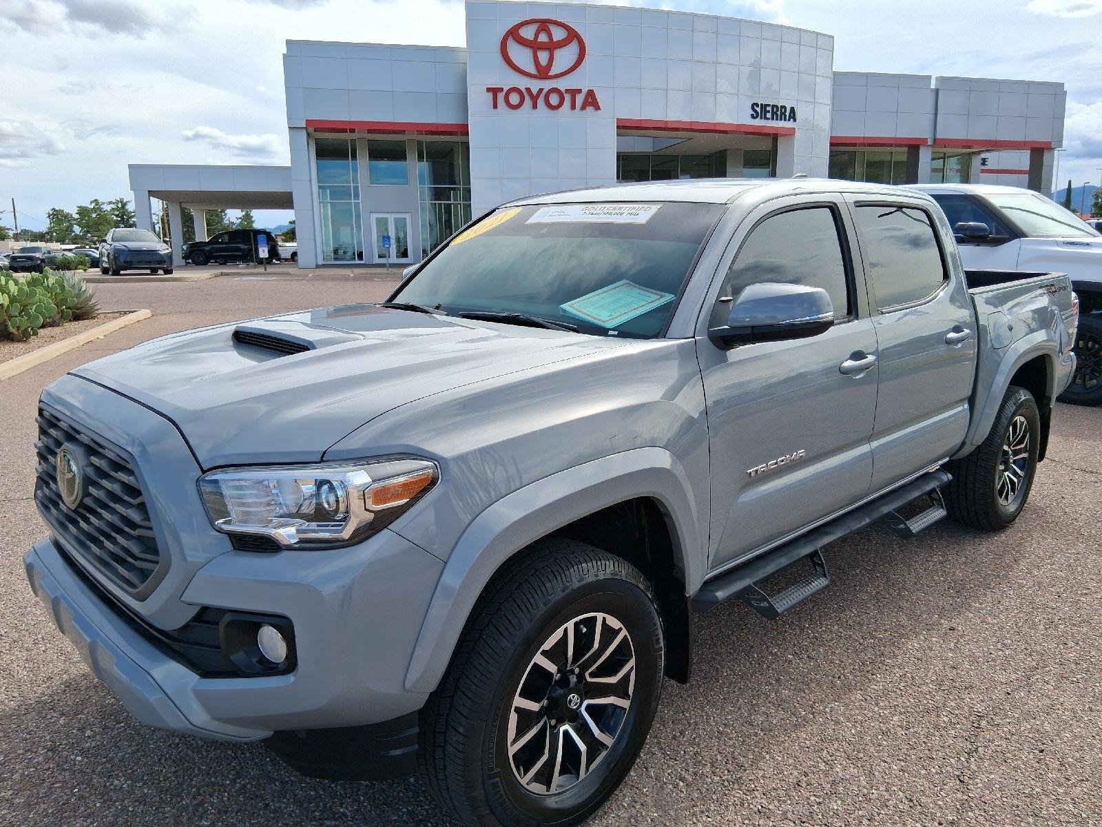 Certified Used 2021 Cement Toyota TRD Sport image 1