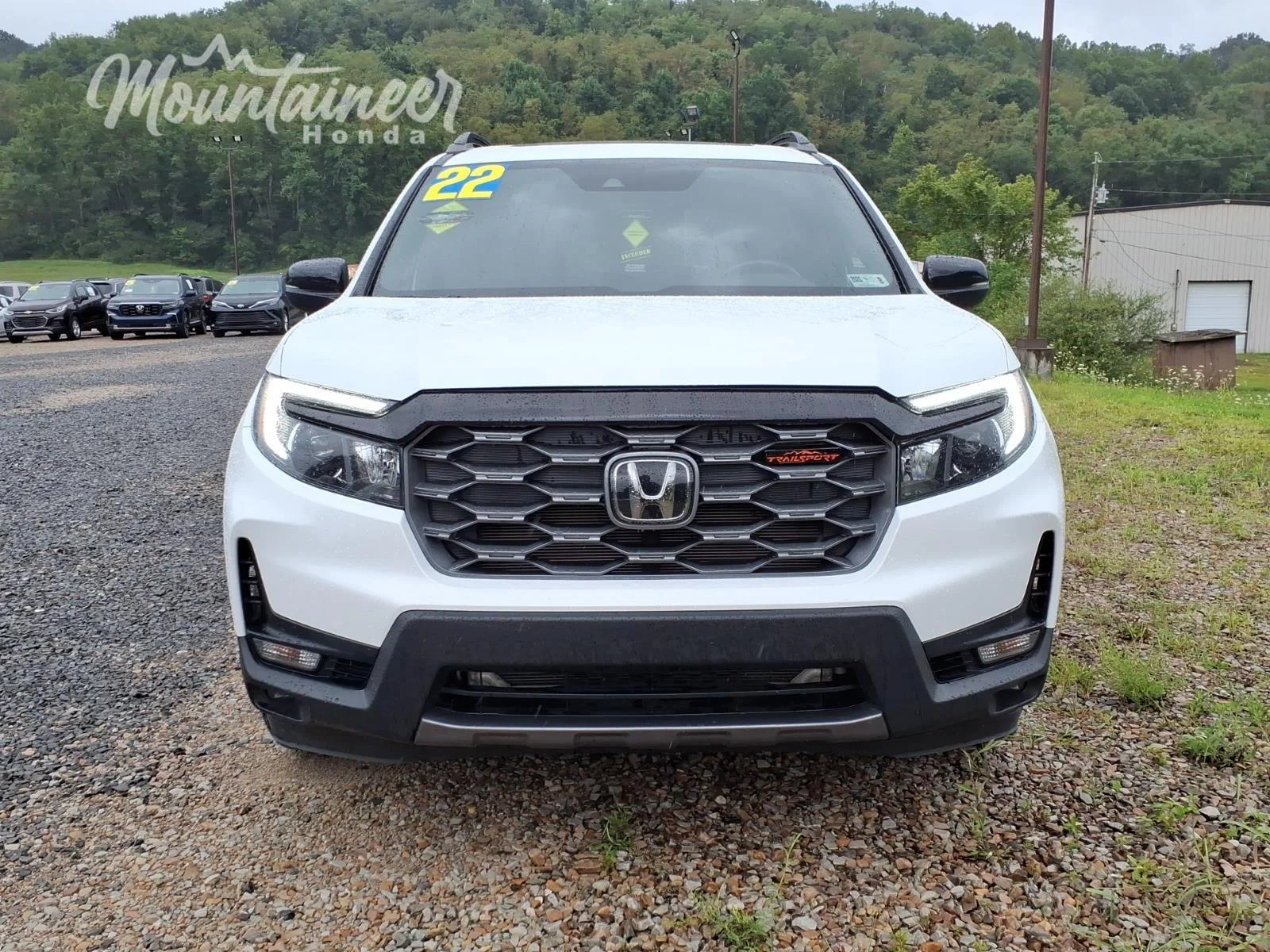 Used 2023 Platinum White Pearl Honda TrailSport image 2
