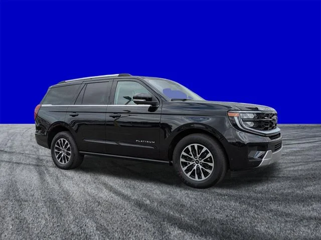Certified Used 2025 Black Metallic Ford Platinum image 2