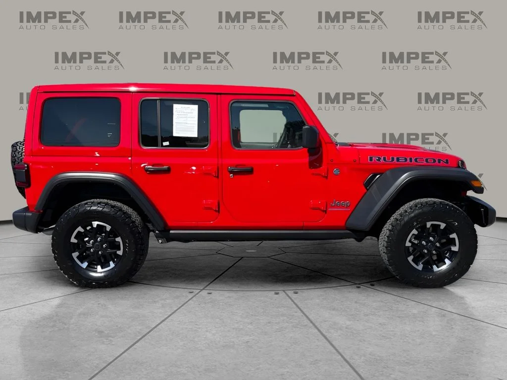 Used 2025 Red Jeep Rubicon 4xe image 6
