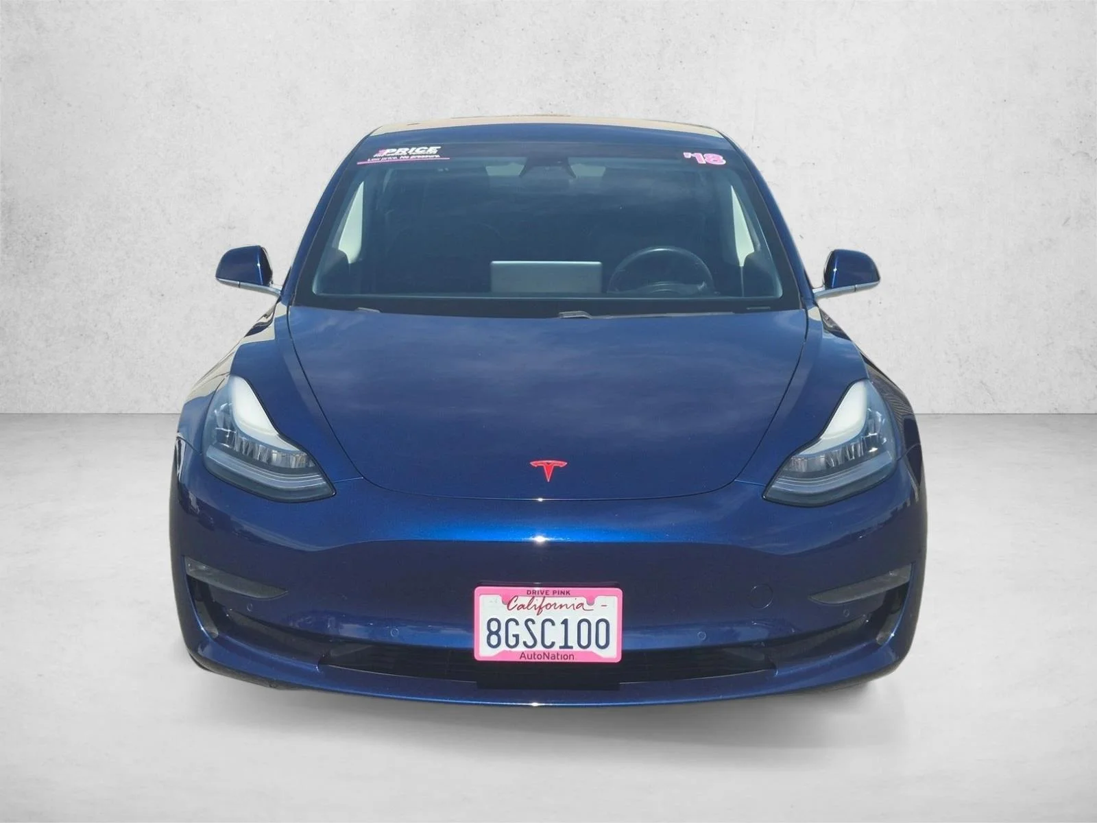Used 2018 Blue Tesla Long Range Battery image 2