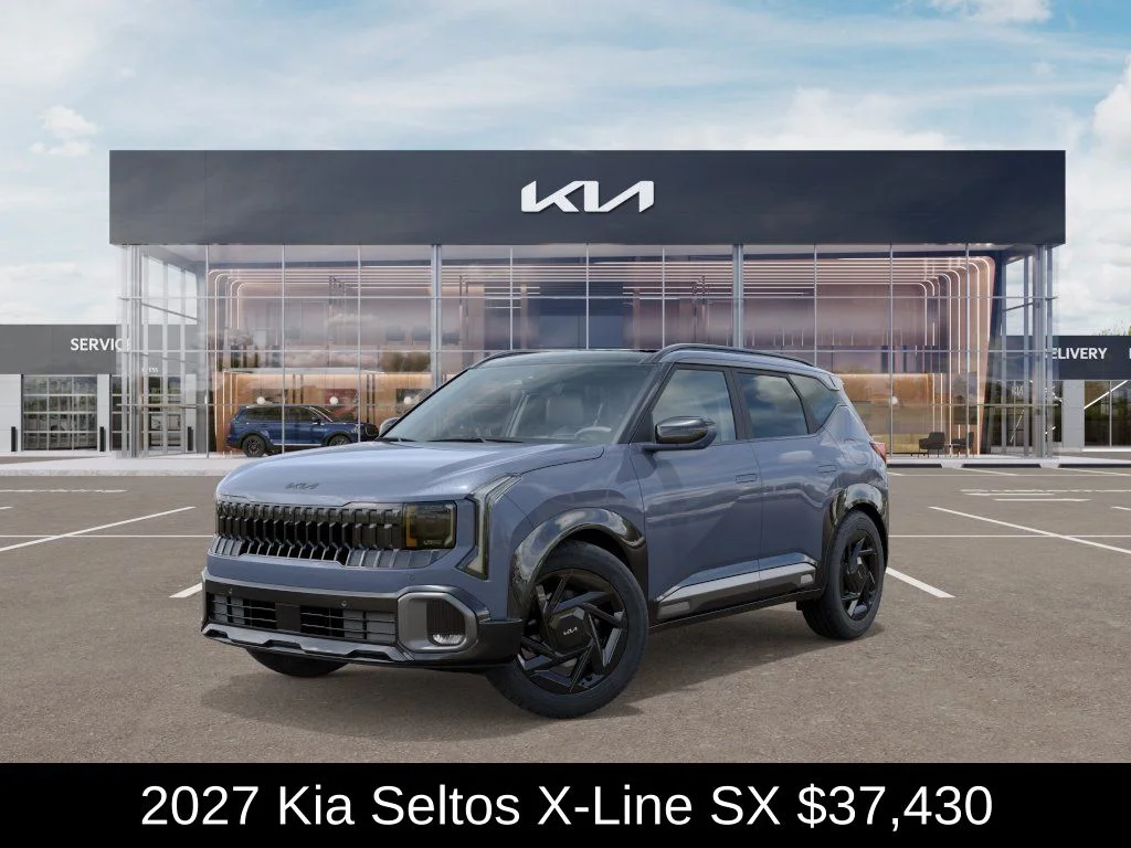 New 2027 Pale Gray Kia X-Line SX image 2