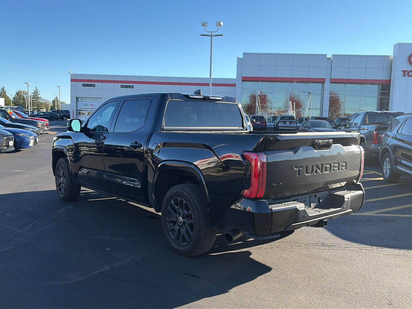 Used 2024 Midnight Black Metallic Toyota Platinum image 5