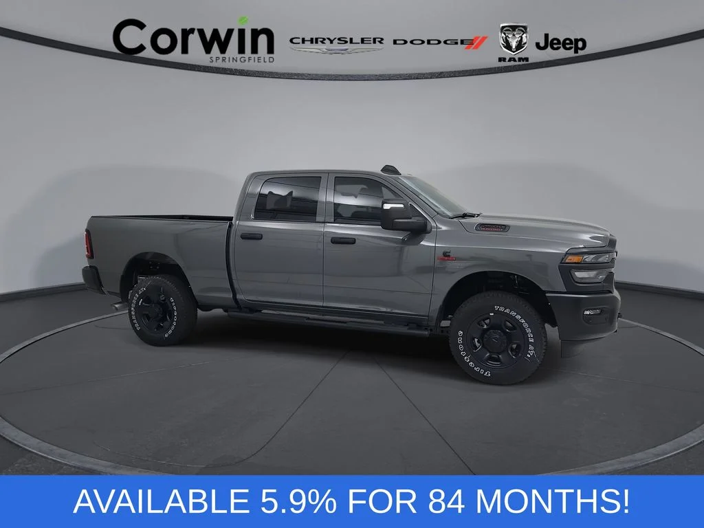 New 2026 Ceramic Gray Clear-Coat Exterior Paint RAM Tradesman image 1