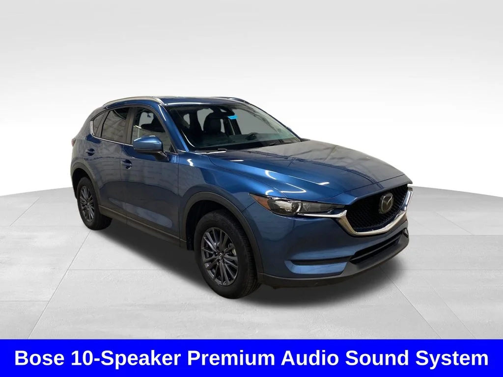 Used 2021 Blue Mazda Touring image 5