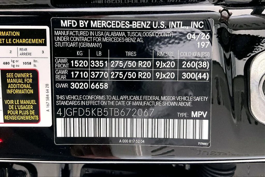 New 2026 Obsidian Black Metallic Mercedes-Benz GLE 450 image 31