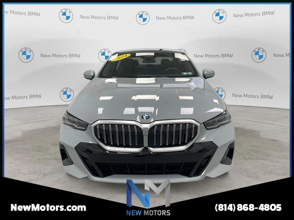 Used 2024 Gray Metallic BMW 540i xDrive image 6