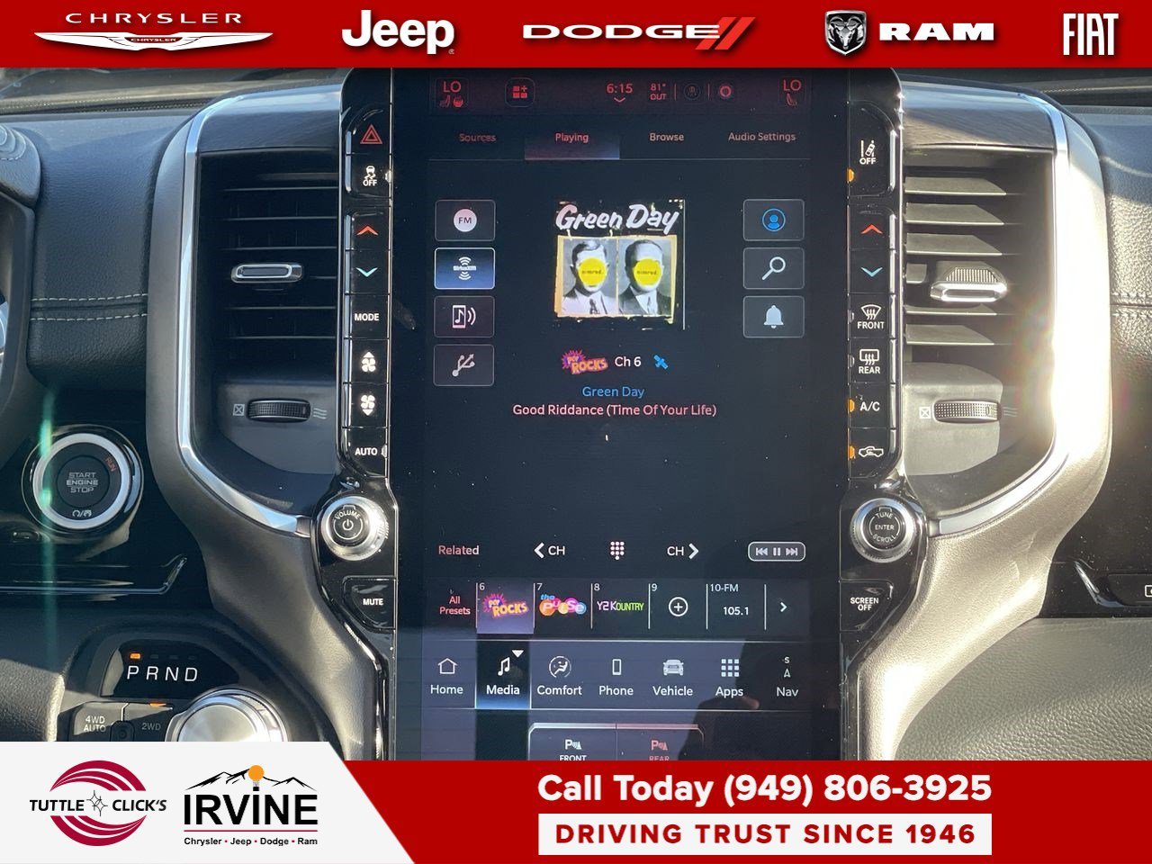 New 2026 Serrano-Green Metallic Exterior Paint RAM Laramie image 14