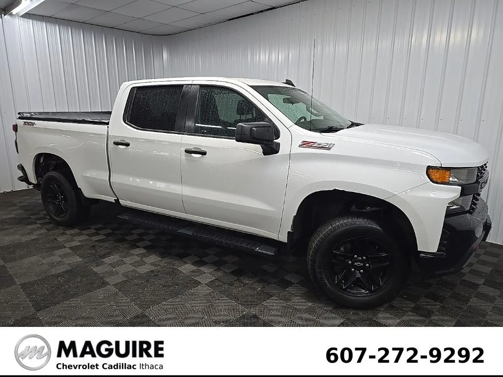 Used 2022 White Chevrolet Custom Trail Boss image 1