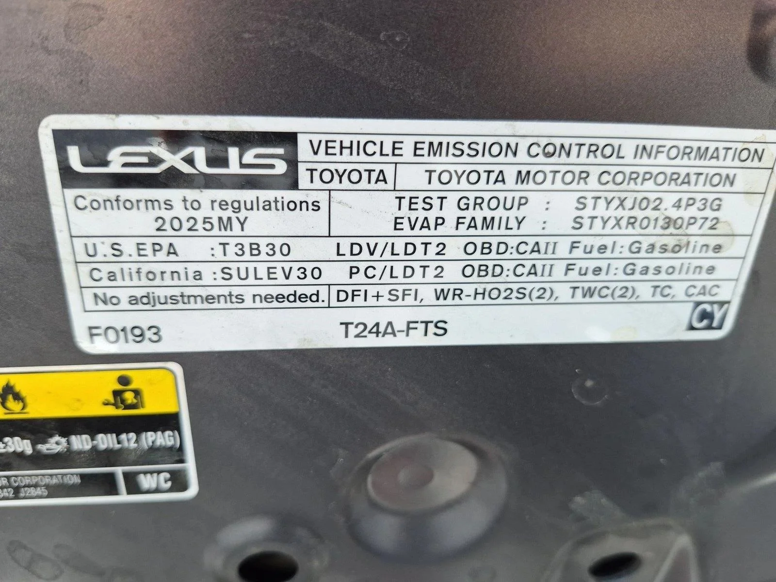 Used 2025 Cloudburst Gray Lexus NX 350 Premium image 27