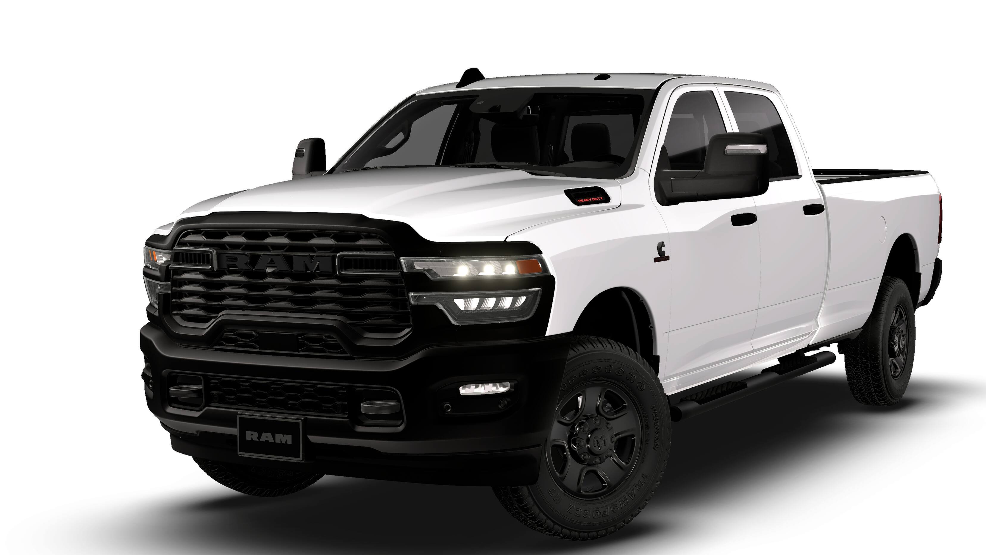 New 2026 Bright White Clear-Coat Exterior Paint RAM Tradesman image 13