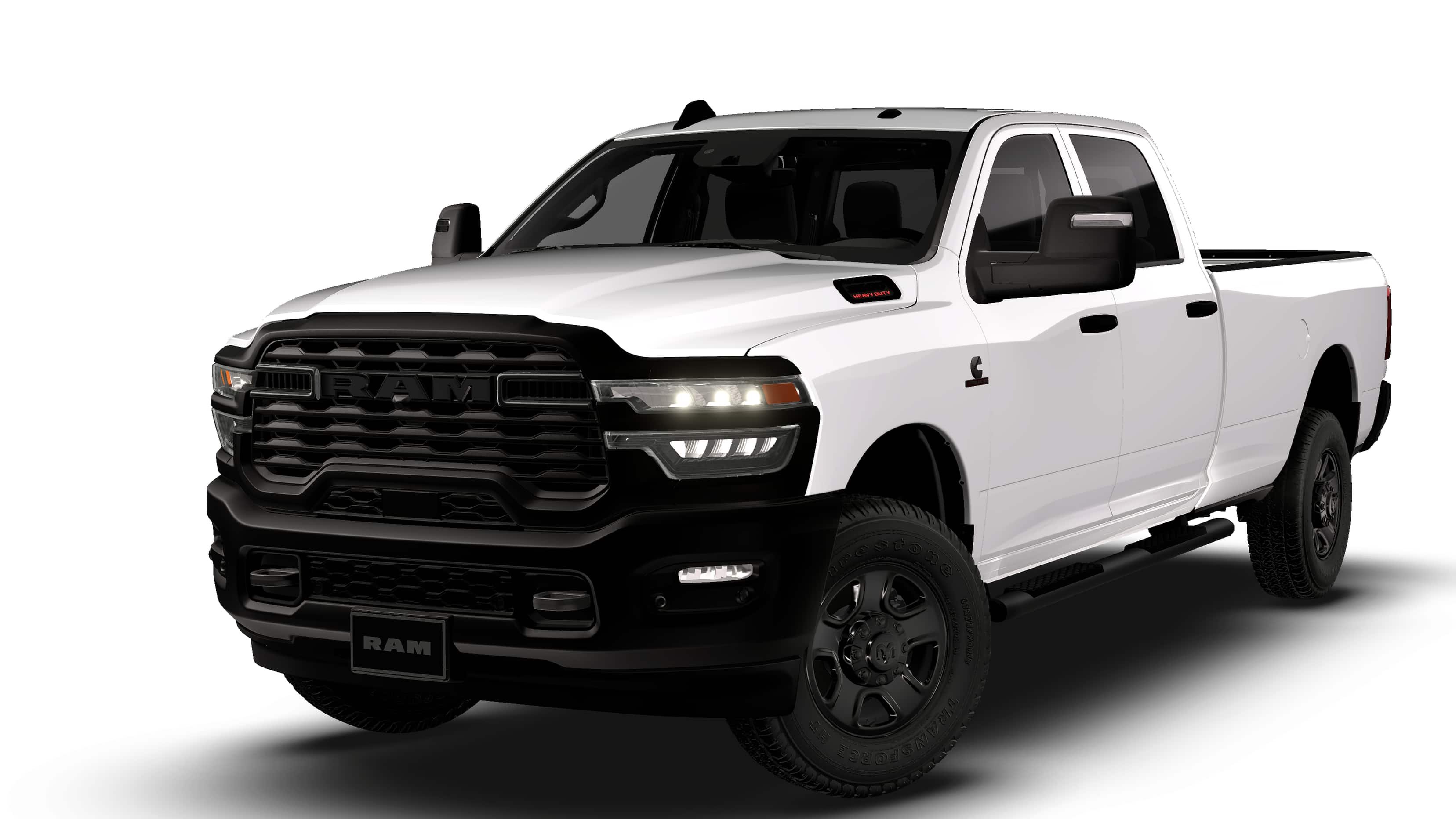New 2026 Bright White Clear-Coat Exterior Paint RAM Tradesman image 13