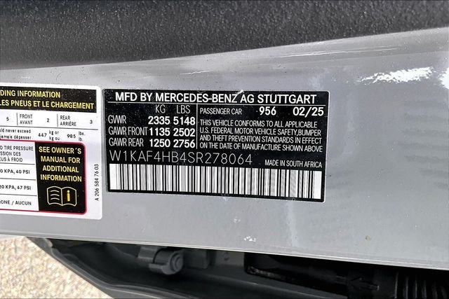 Certified Used 2025 White Mercedes-Benz C 300 image 4