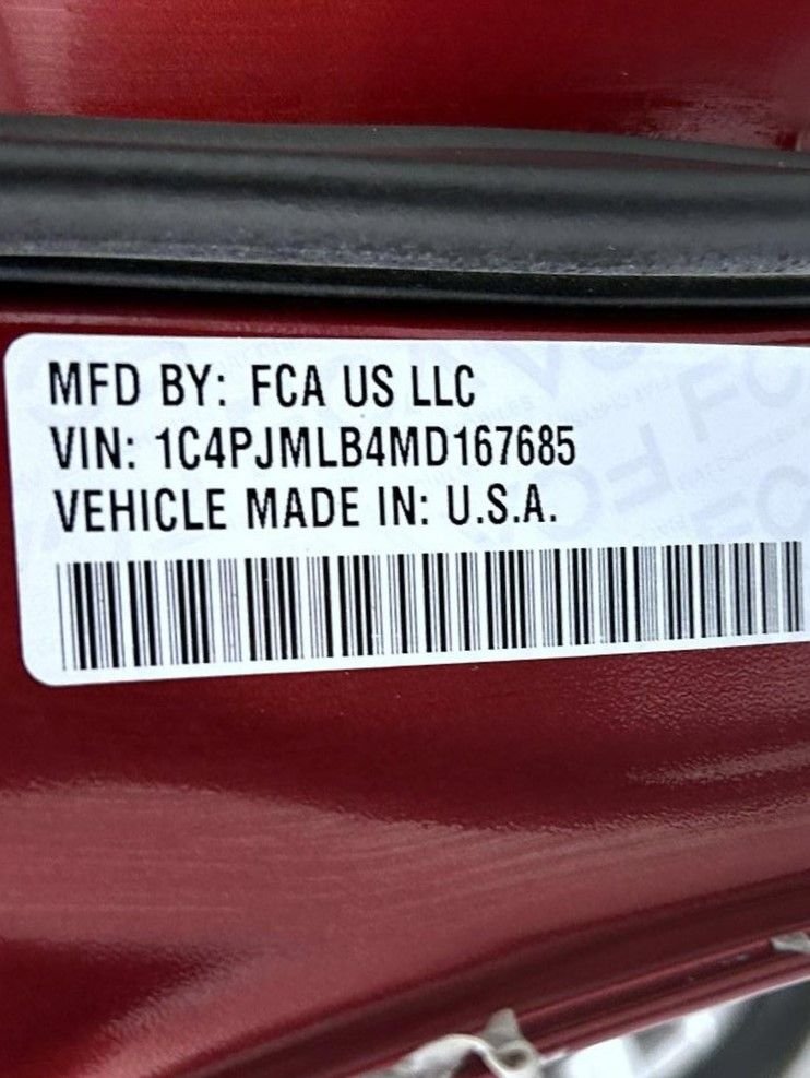 Used 2021 Red Jeep Latitude Plus image 26