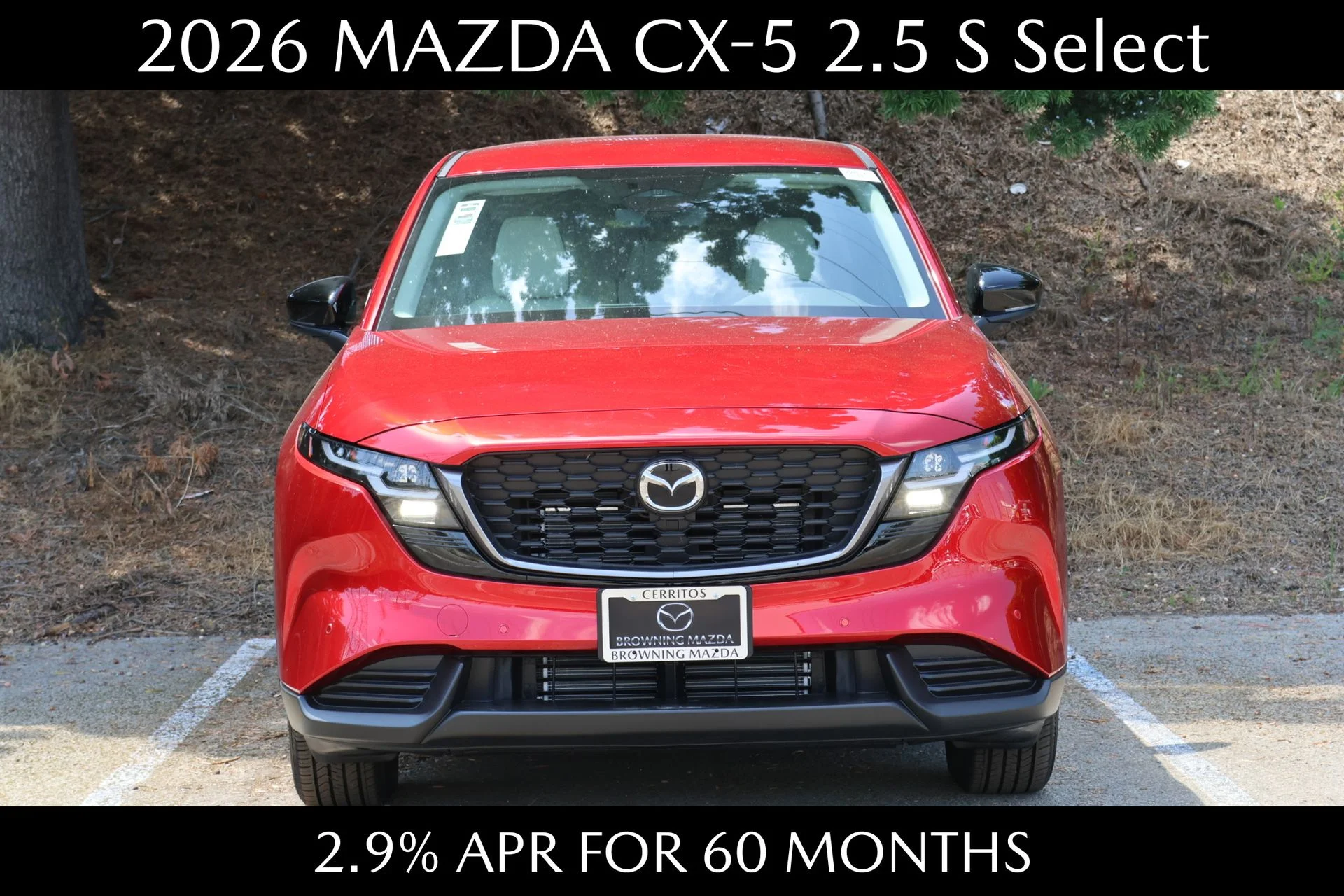 New 2026 Soul Red Crystal Metallic Mazda 2.5 S Select AWD image 3