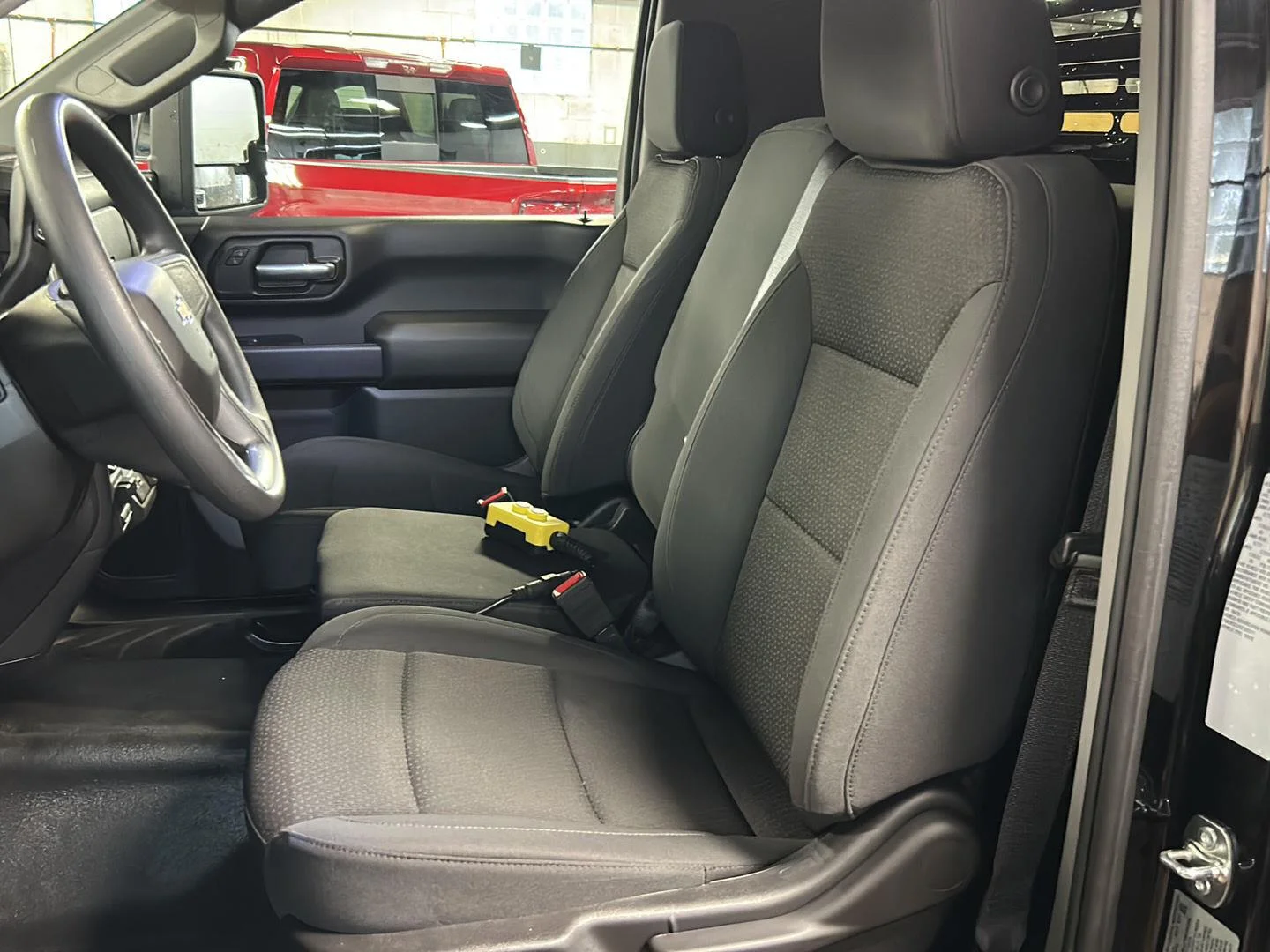 Used 2025 Black Chevrolet Work Truck image 2