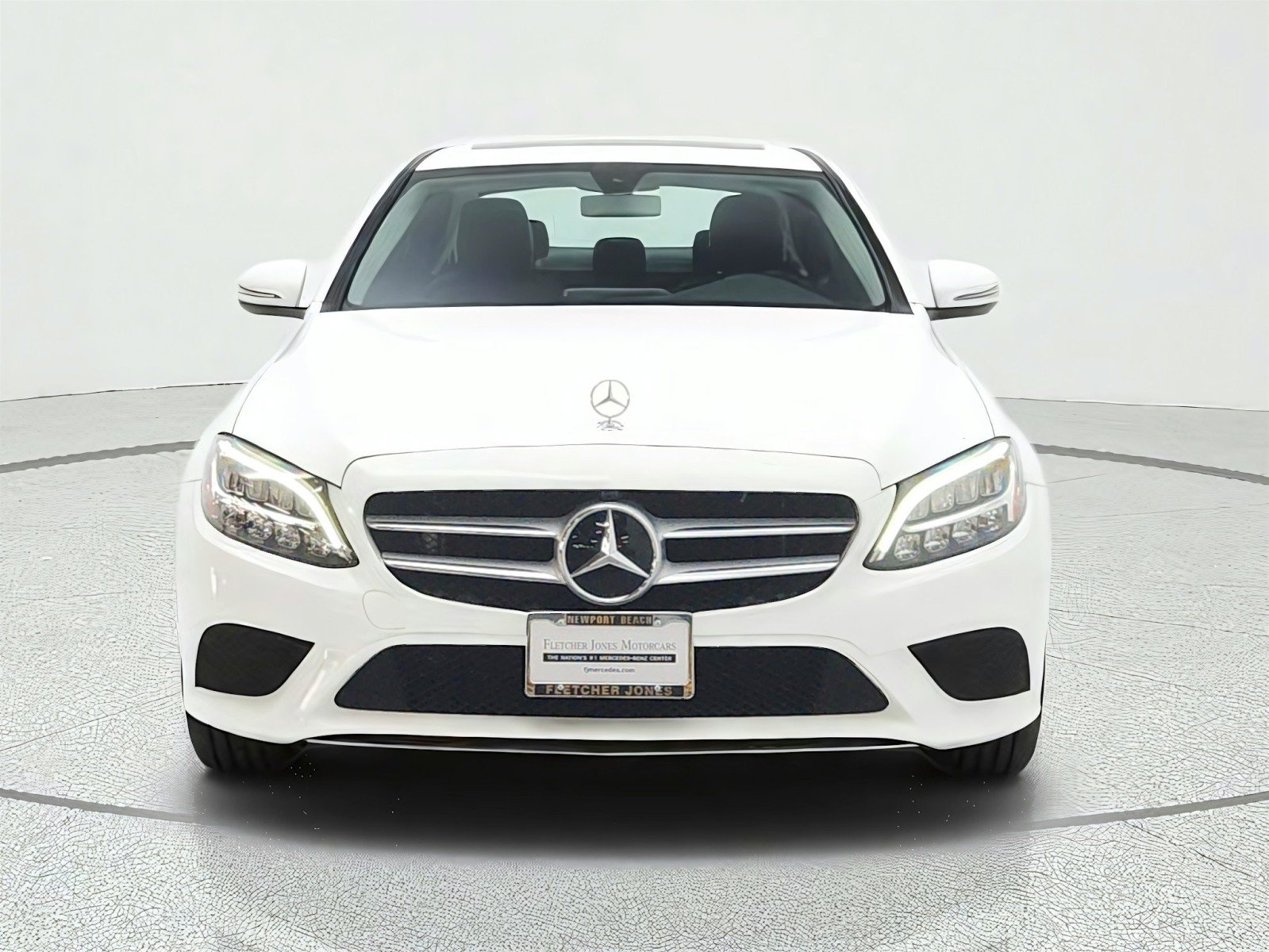 Used 2019 Polar White Mercedes-Benz C 300 Sedan image 2