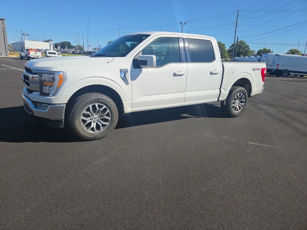 Certified Used 2021 White Ford Lariat image 6