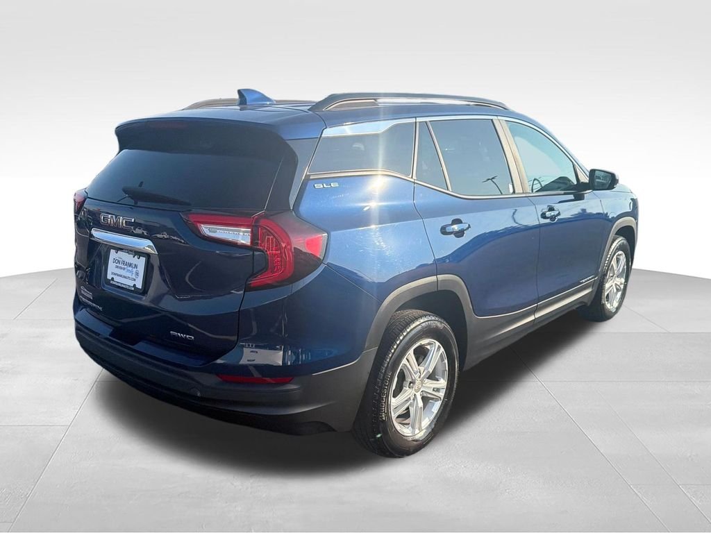 Certified Used 2022 Blue GMC SLE image 5