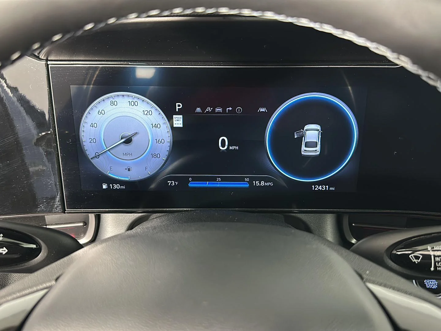 Used 2025 Performance Blue Hyundai Base image 26