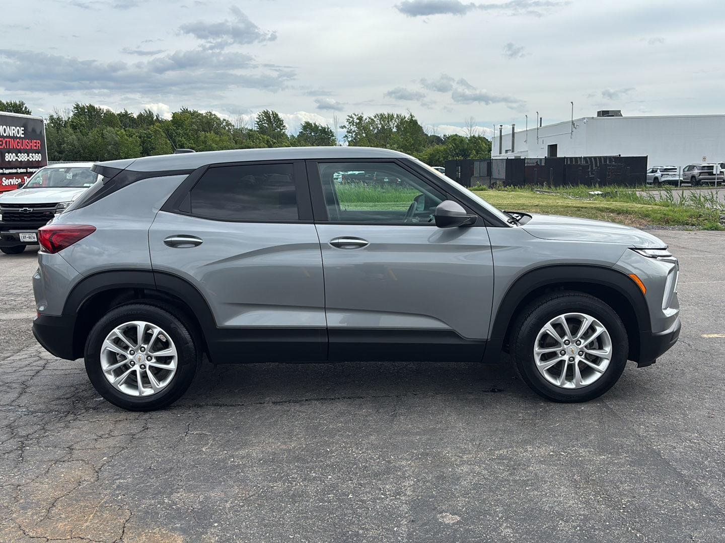 Used 2024 Sterling Gray Metallic Chevrolet LS image 8