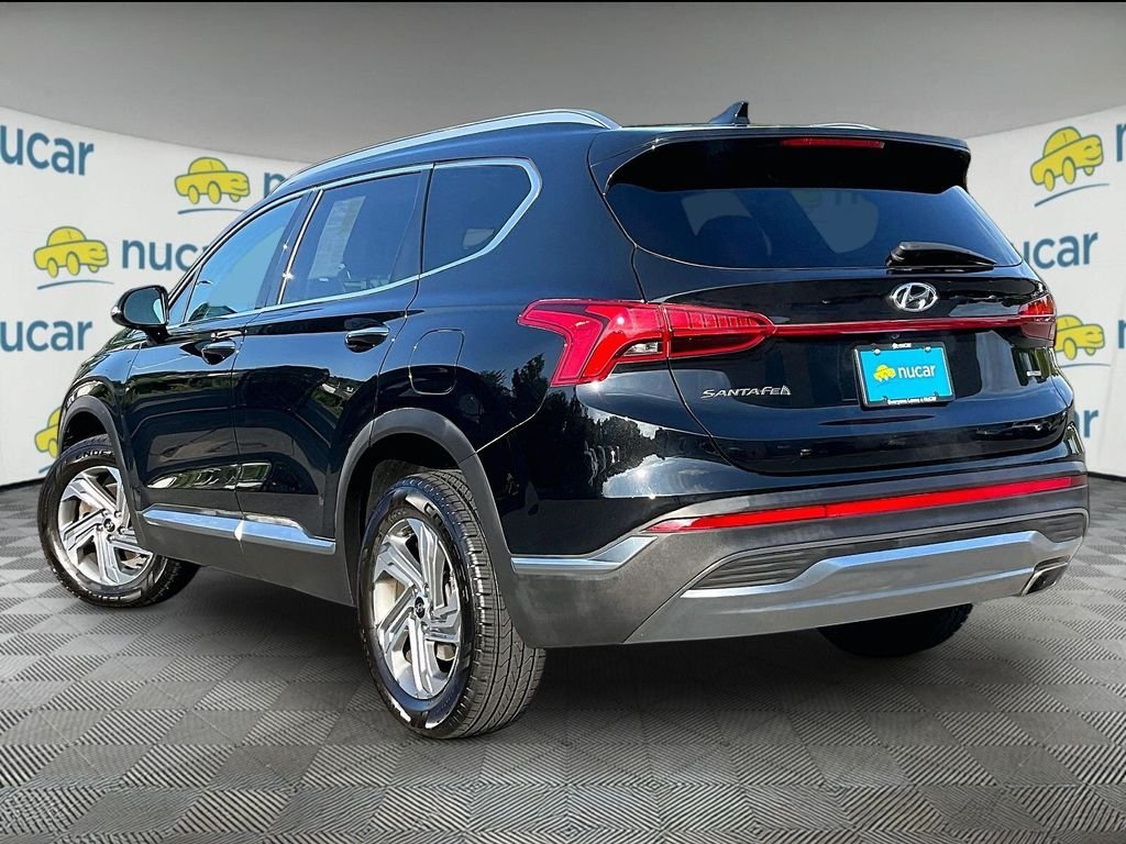 Used 2021 Twilight Black Hyundai SEL image 4