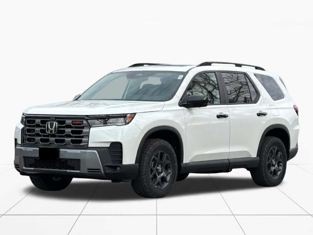 New 2026 Platinum White Pearl Honda TrailSport image 8