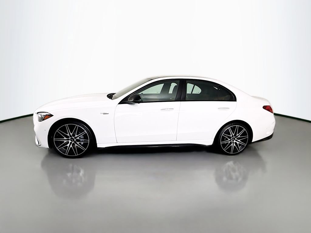 New 2026 Polar White Mercedes-Benz AMG® C 43 4MATIC® Sedan image 35