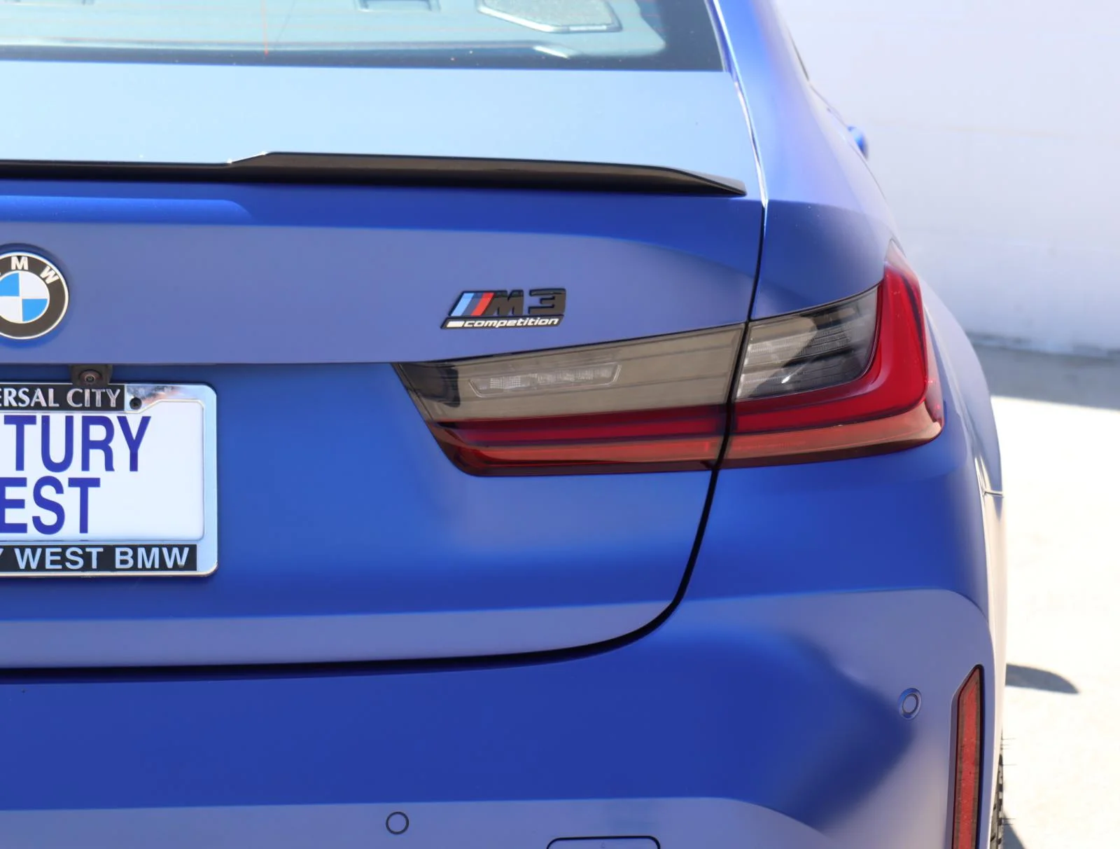 Used 2024 Frozen Portimao Blue Metallic BMW Competition Sedan image 6