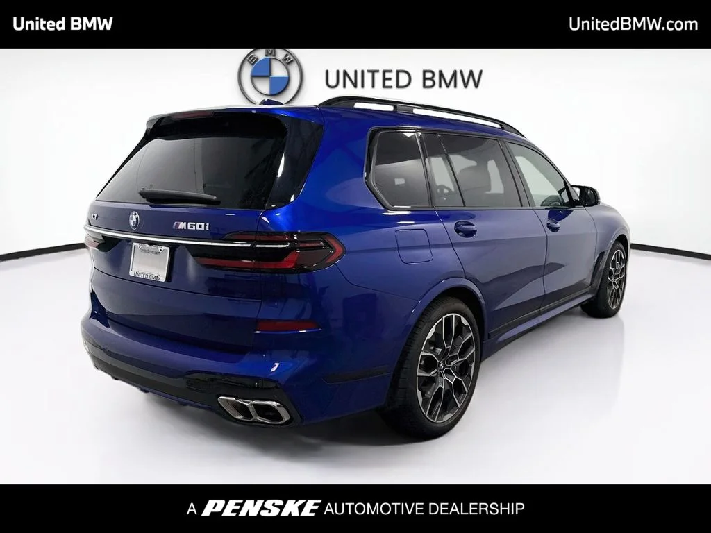 Certified Used 2026 Blue Metallic BMW M60i image 5