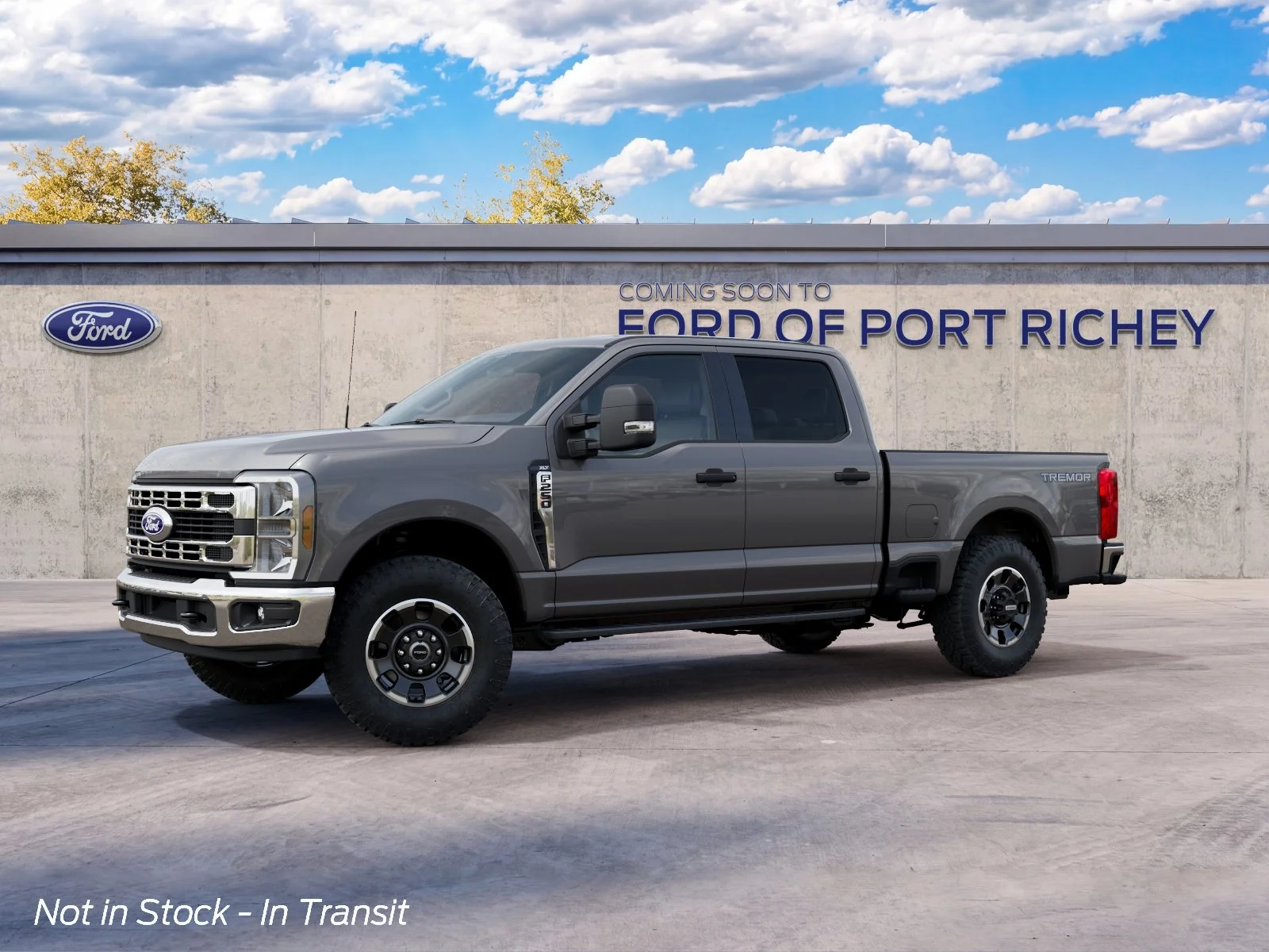New 2027 Carbonized Gray Metallic Ford F-250® XLT image 1
