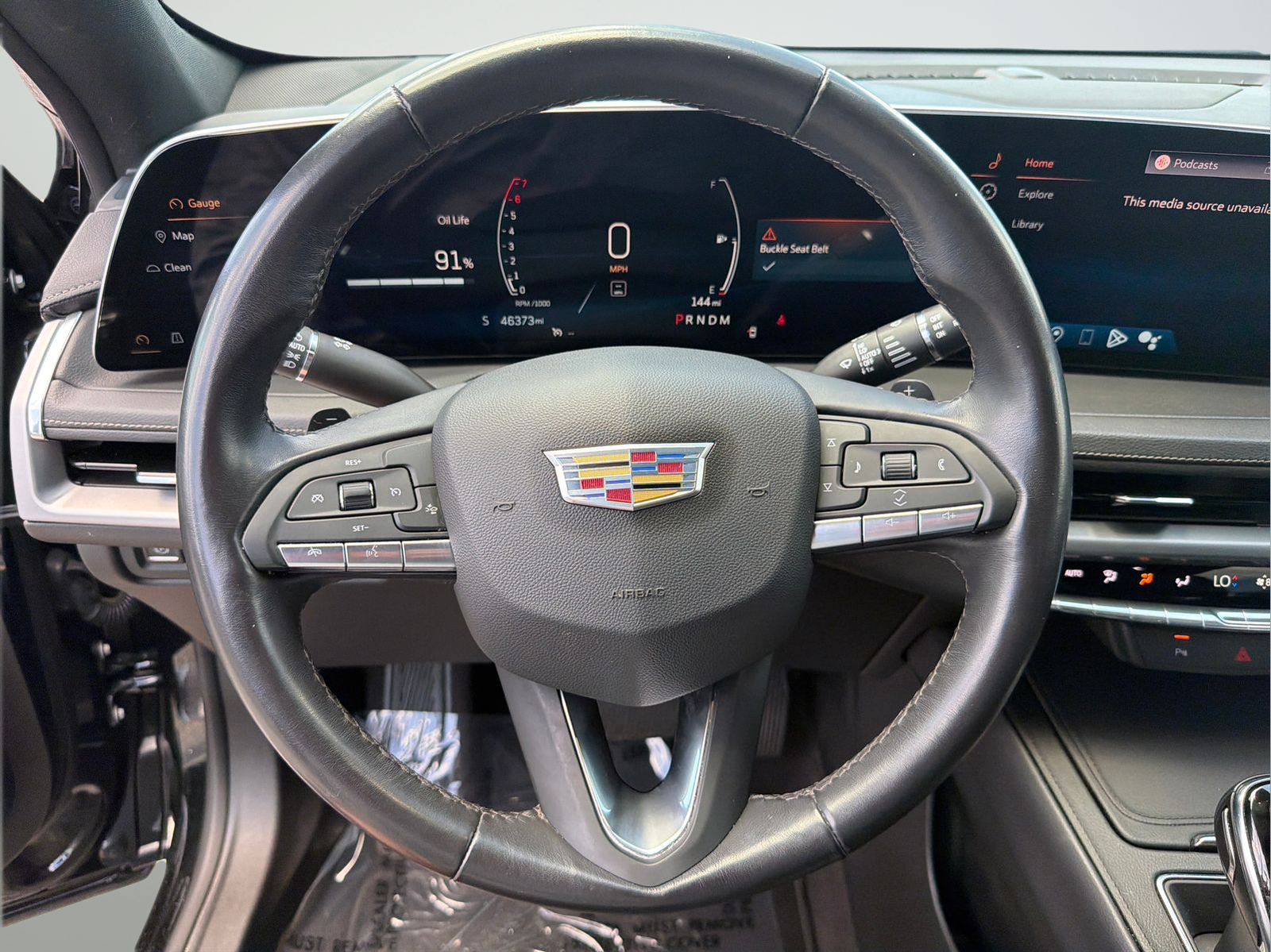 Used 2024 Black Cadillac Premium Luxury image 10