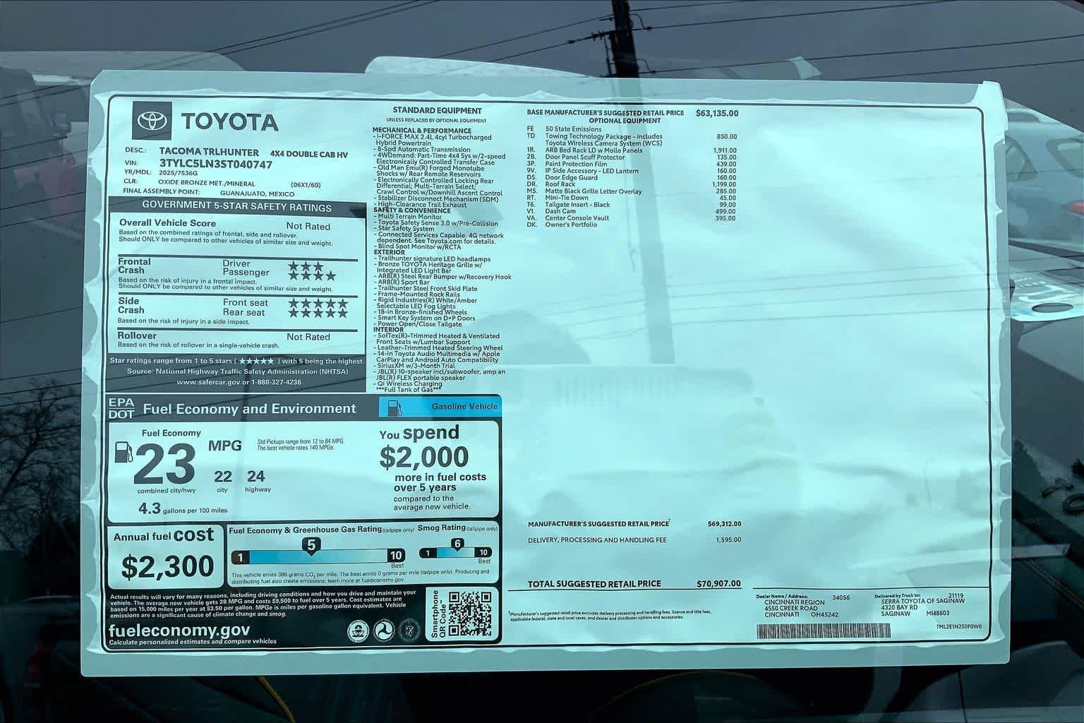 2025 Toyota Tacoma Trailhunter - Photo 21