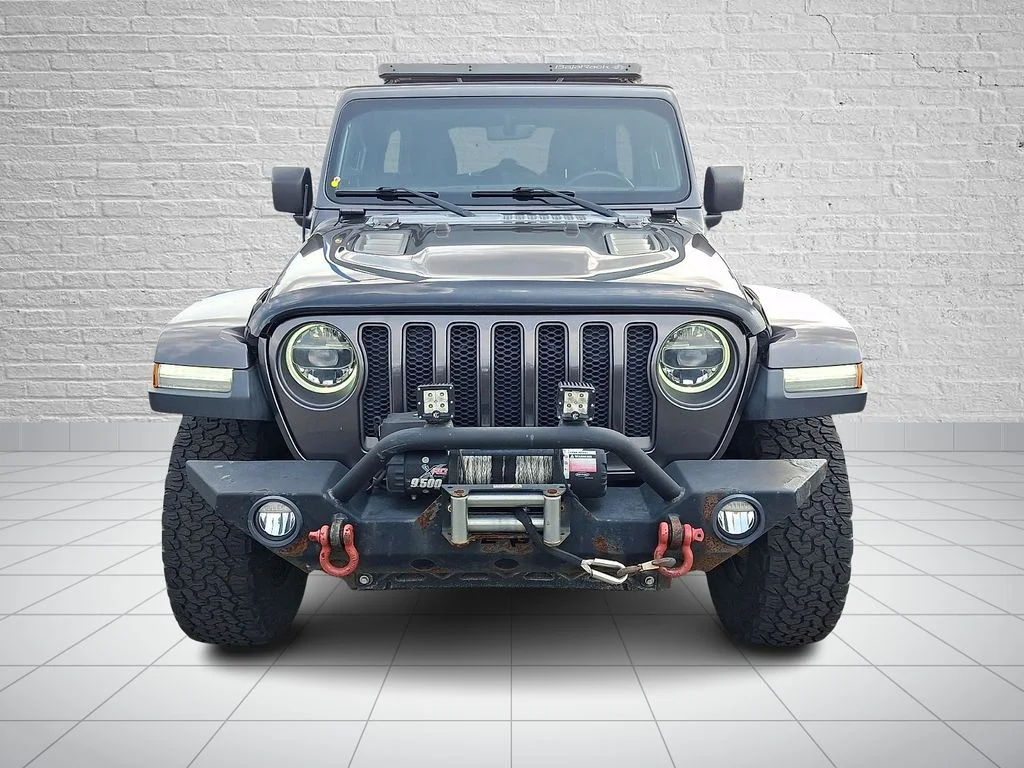 Used 2018 Granite Crystal Clearcoat Metallic Jeep Unlimited Rubicon image 2