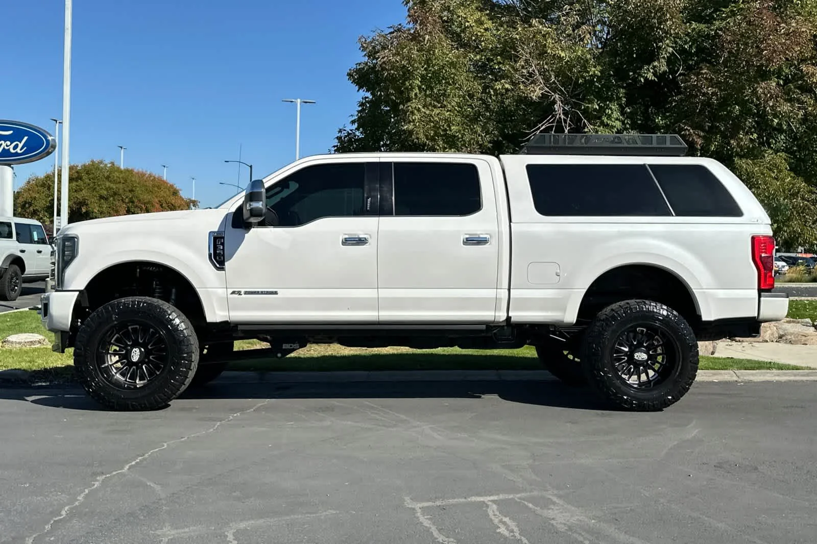 Certified Used 2019 White Platinum Metallic Tri-Coat Ford Platinum image 5