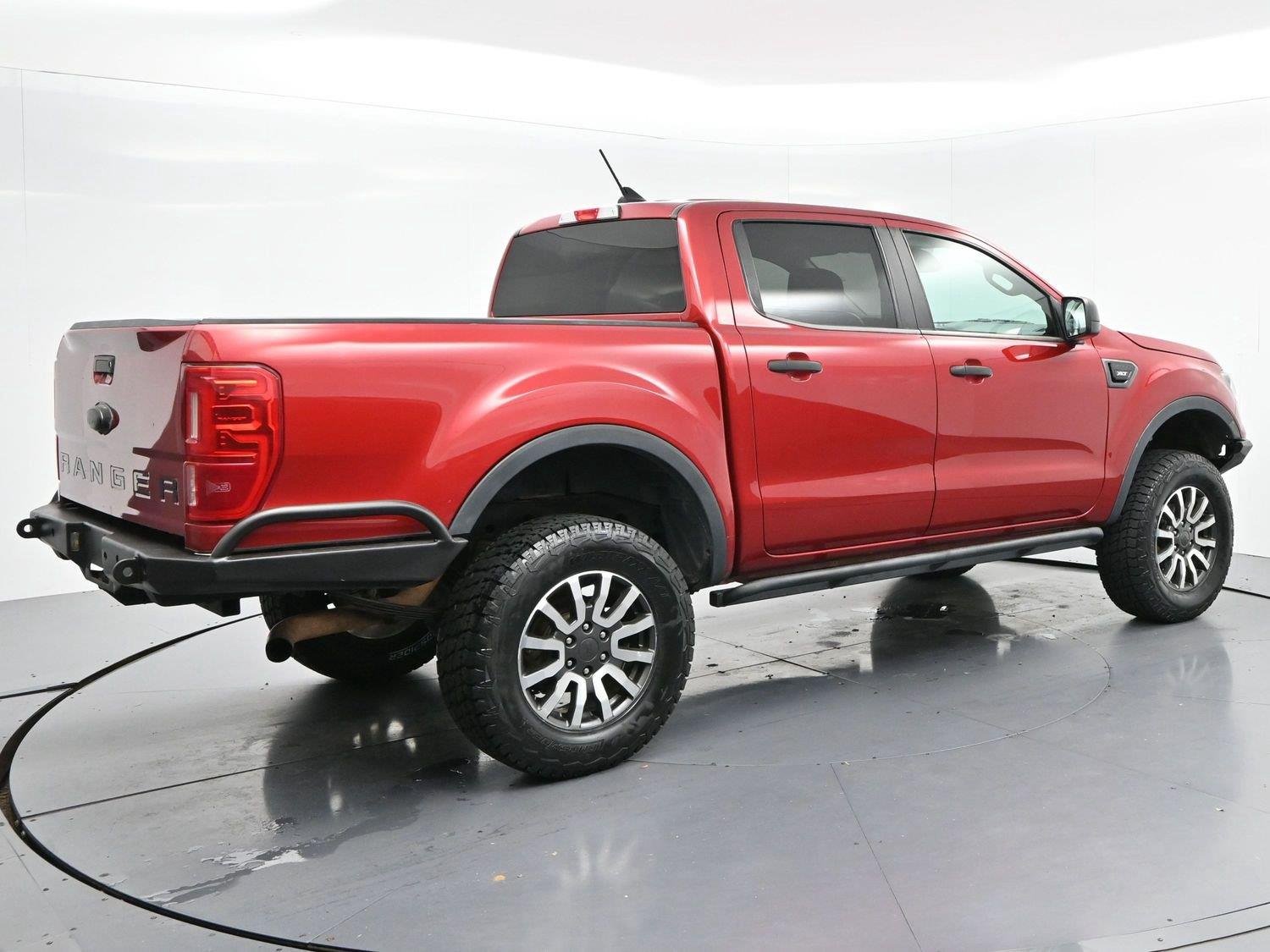 Used 2021 Rapid Red Metallic Tinted Clearcoat Ford XLT image 7